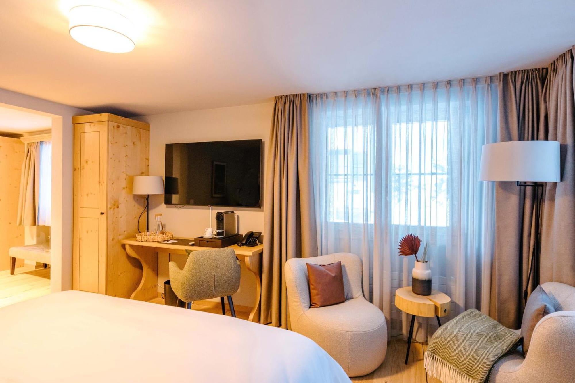 Seven Alpina Boutique Hotel Klosters Luaran gambar