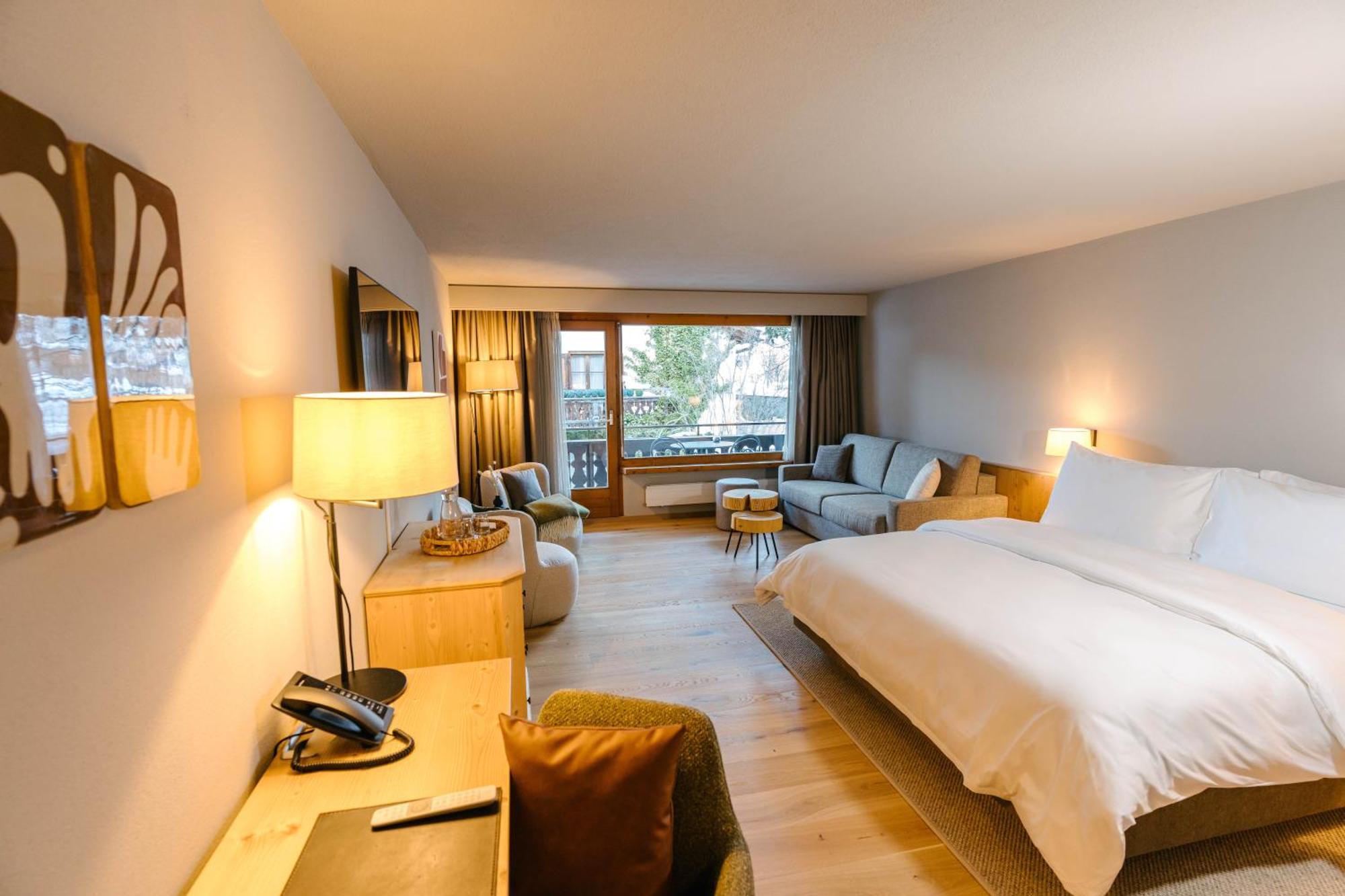 Seven Alpina Boutique Hotel Klosters Luaran gambar