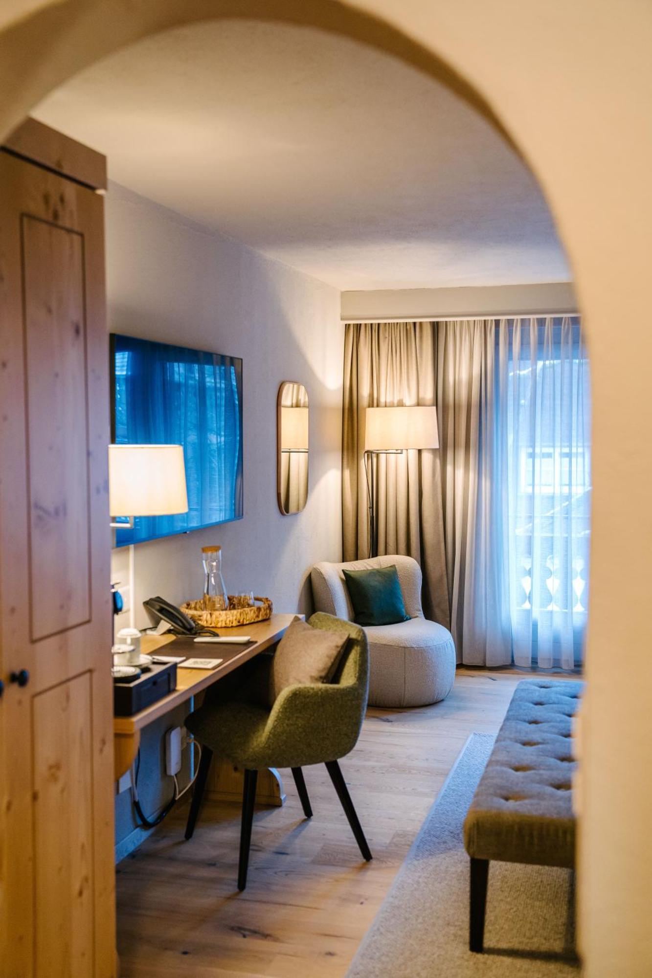 Seven Alpina Boutique Hotel Klosters Luaran gambar