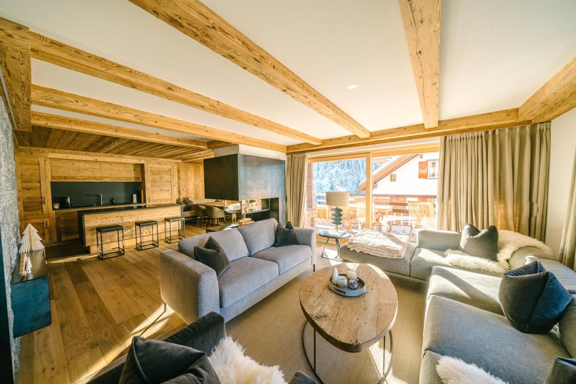 Seven Alpina Boutique Hotel Klosters Bilik gambar