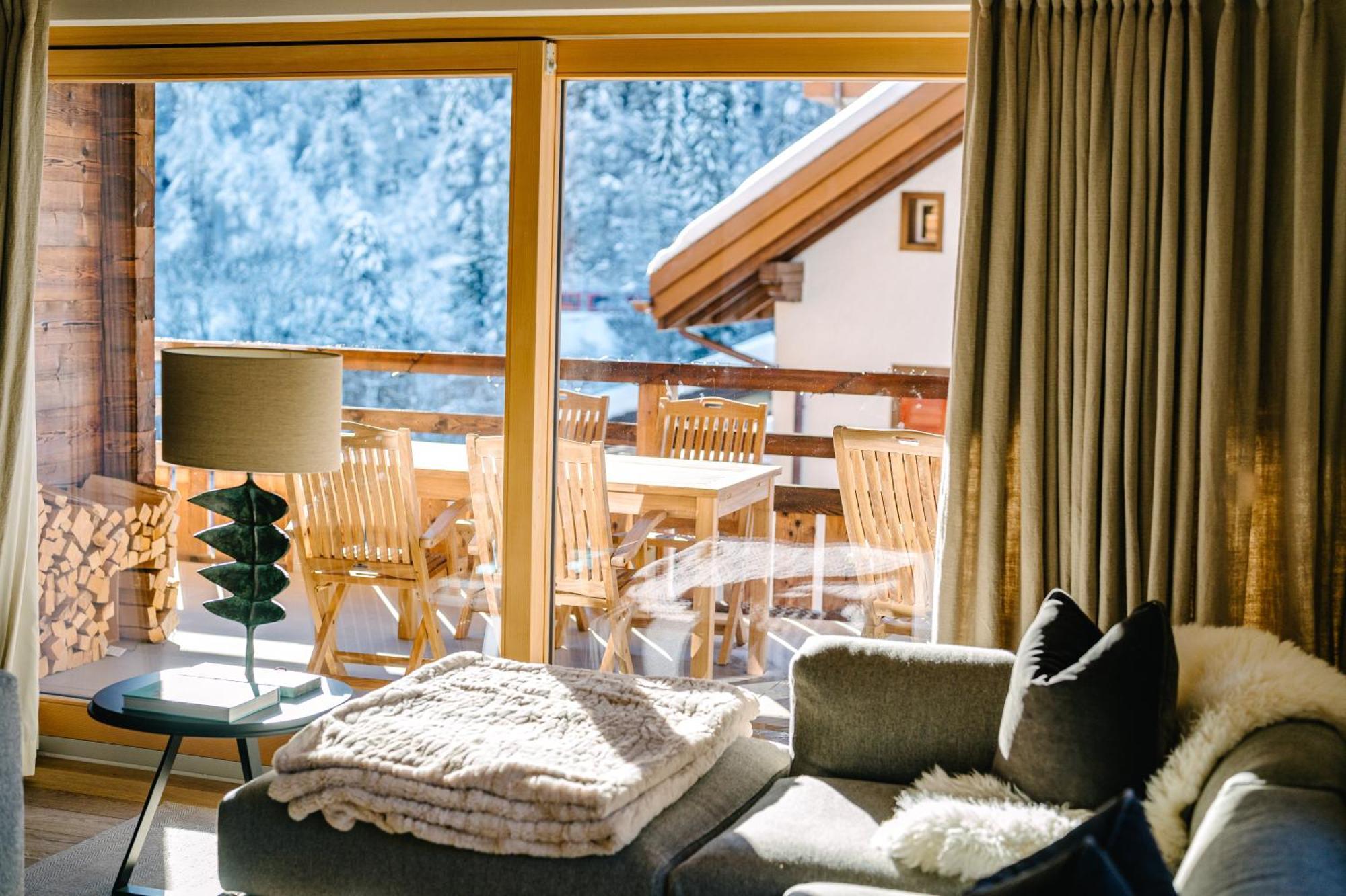 Seven Alpina Boutique Hotel Klosters Bilik gambar